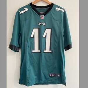 Nike Carson Wentz Philadelphia Eagles Men's Green Jersey